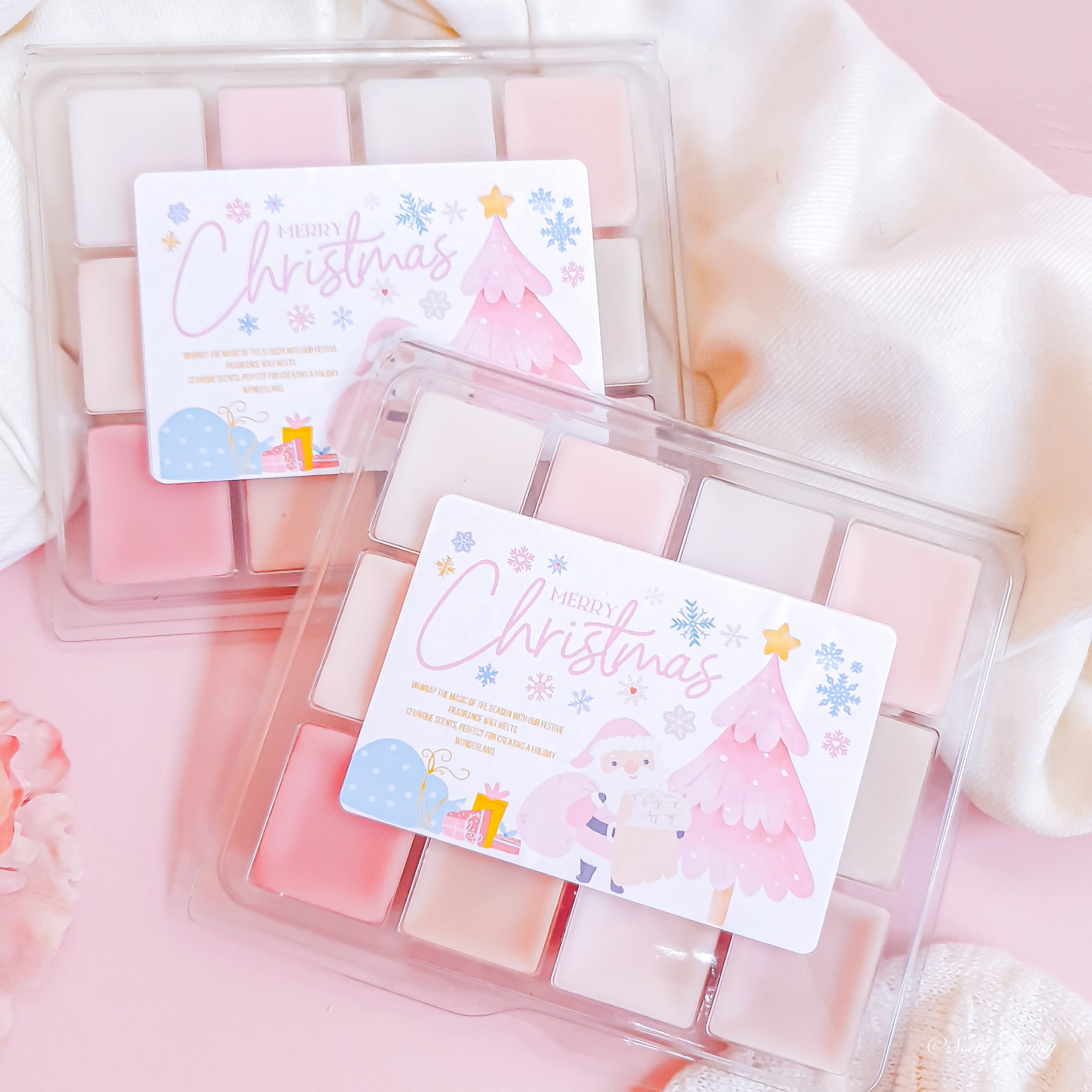 Scent Bunny's Christmas Wax Melt Collection: Festive Scents for a Cozy Holiday