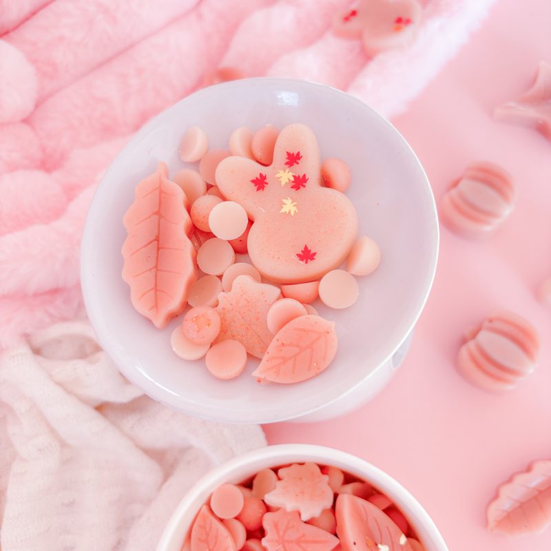 Winterberry Bunny fruity wax melts – bright berry scent, rhubarb and cinnamon wax melts UK, winter berry-inspired wax melts, sandalwood berry wax melts Scent Bunny, cozy winter fragrance melts.